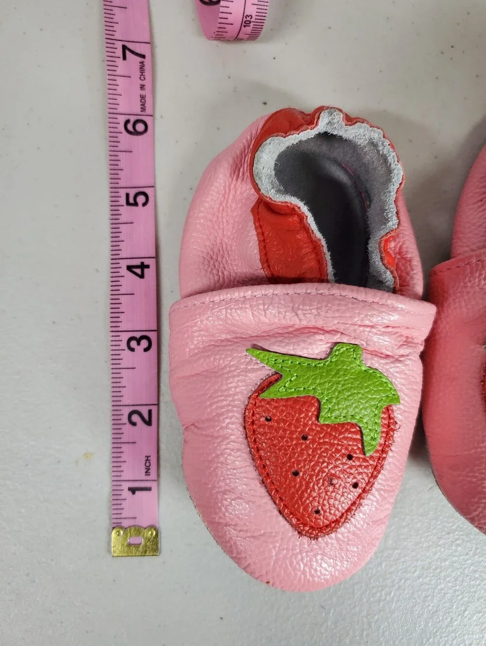 Source Unknown strawberry leather